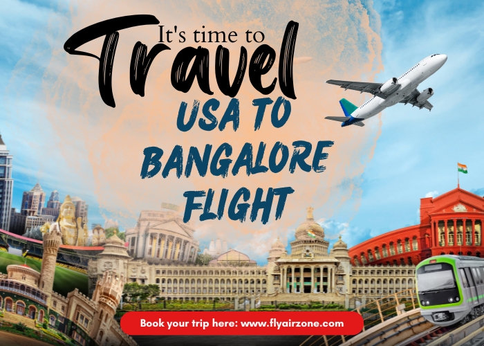 USA to Bangalore Flight