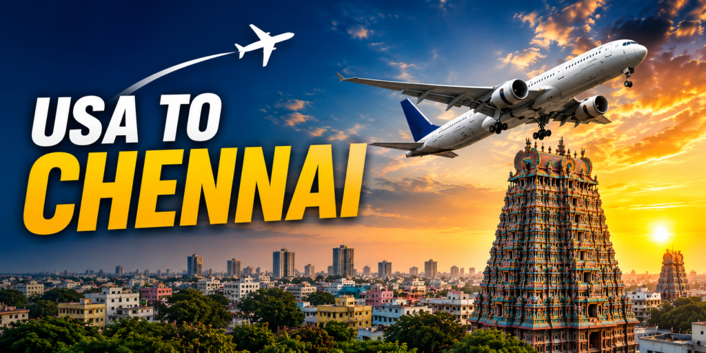 USA to Chennai Flights 2026: Cheapest Routes, Airlines & Booking Tips for MAA